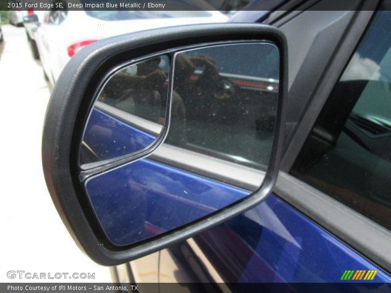 Deep Impact Blue Metallic / Ebony 2015 Ford Edge SE