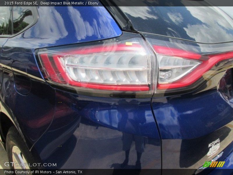 Deep Impact Blue Metallic / Ebony 2015 Ford Edge SE