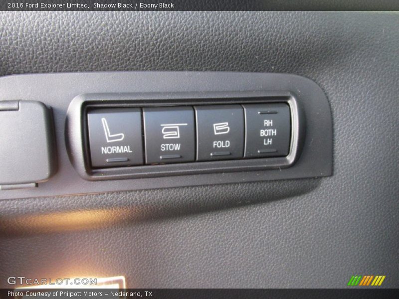 Shadow Black / Ebony Black 2016 Ford Explorer Limited