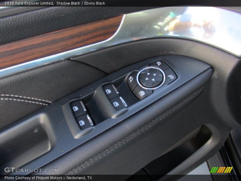 Controls of 2016 Explorer Limited