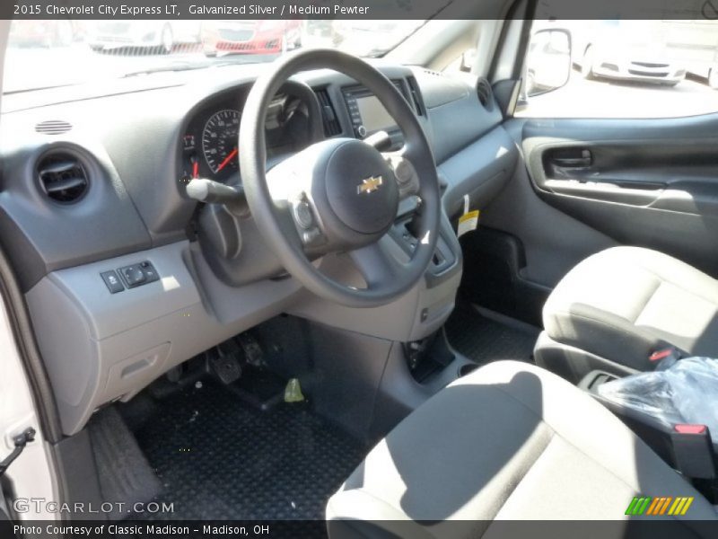 Galvanized Silver / Medium Pewter 2015 Chevrolet City Express LT