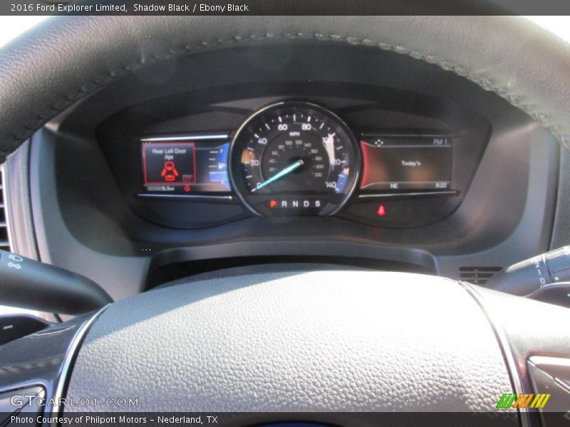 Shadow Black / Ebony Black 2016 Ford Explorer Limited