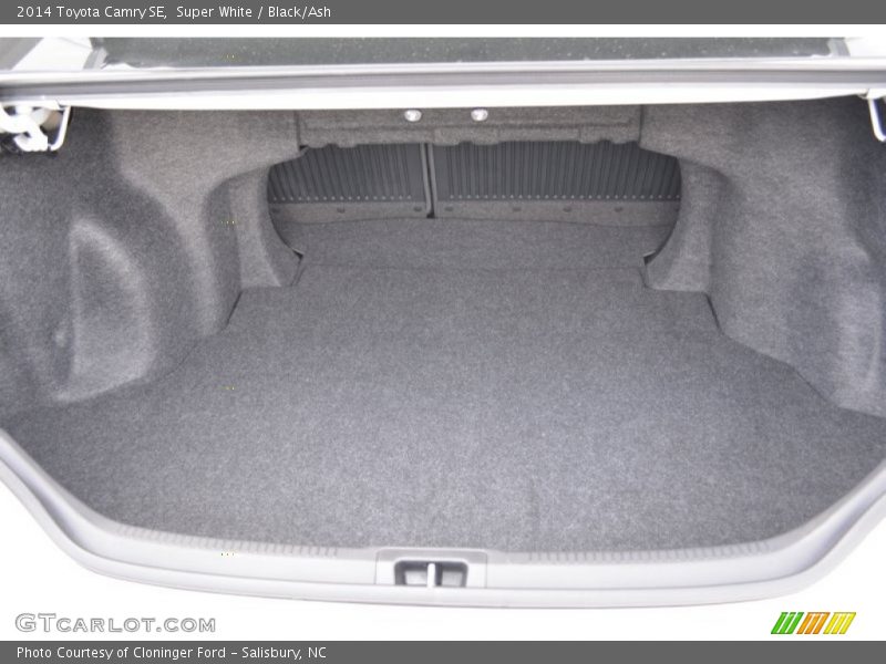 Super White / Black/Ash 2014 Toyota Camry SE