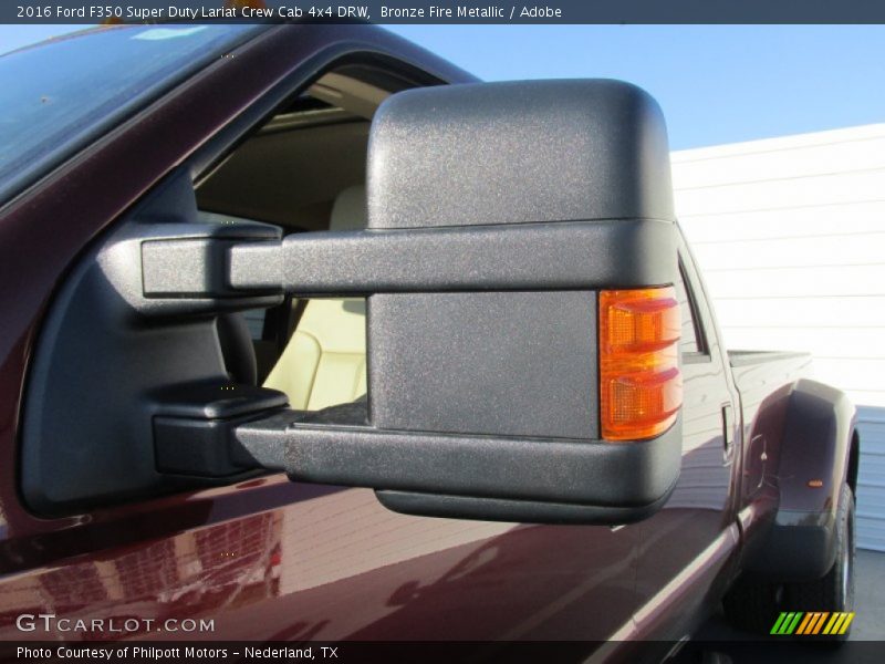 Bronze Fire Metallic / Adobe 2016 Ford F350 Super Duty Lariat Crew Cab 4x4 DRW