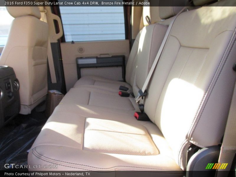 Bronze Fire Metallic / Adobe 2016 Ford F350 Super Duty Lariat Crew Cab 4x4 DRW