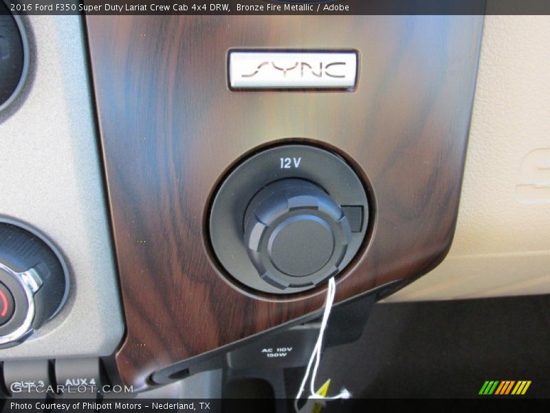 Bronze Fire Metallic / Adobe 2016 Ford F350 Super Duty Lariat Crew Cab 4x4 DRW
