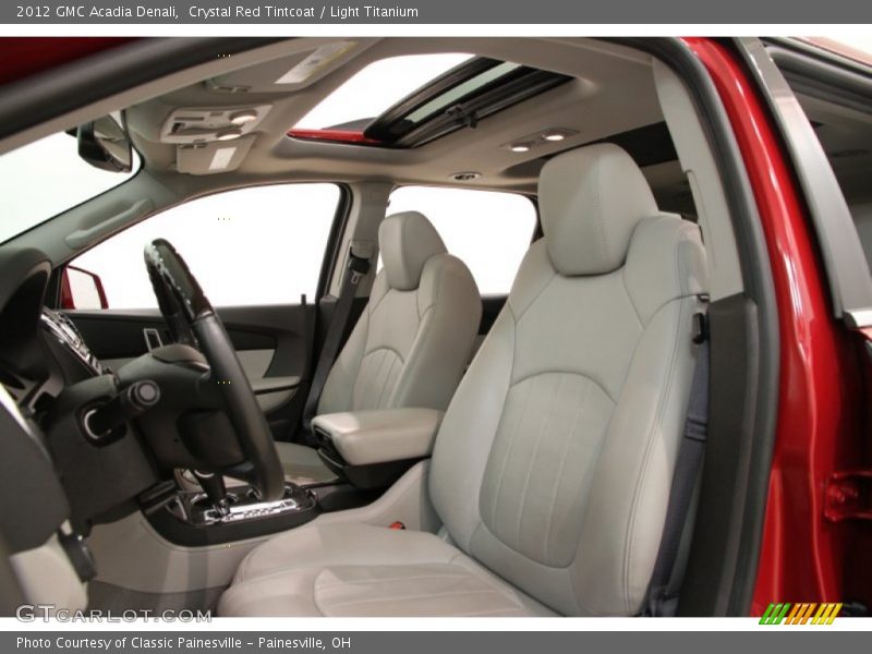 Crystal Red Tintcoat / Light Titanium 2012 GMC Acadia Denali