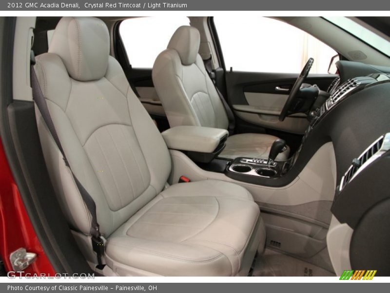 Crystal Red Tintcoat / Light Titanium 2012 GMC Acadia Denali