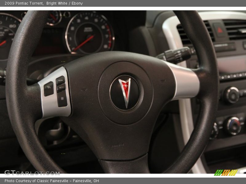 Bright White / Ebony 2009 Pontiac Torrent
