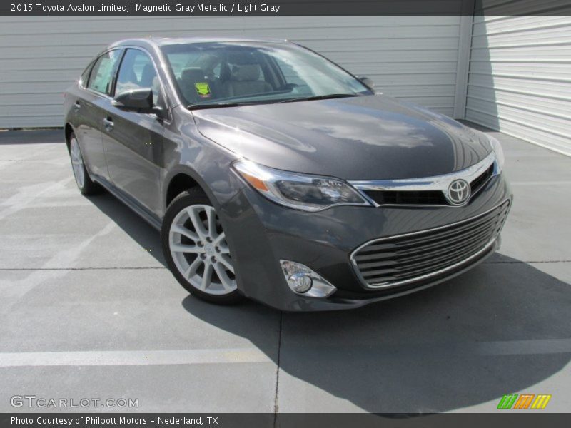 Magnetic Gray Metallic / Light Gray 2015 Toyota Avalon Limited