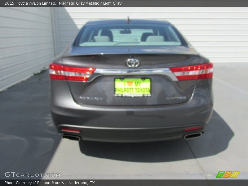 Magnetic Gray Metallic / Light Gray 2015 Toyota Avalon Limited