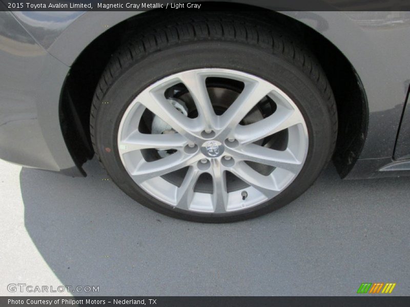 Magnetic Gray Metallic / Light Gray 2015 Toyota Avalon Limited