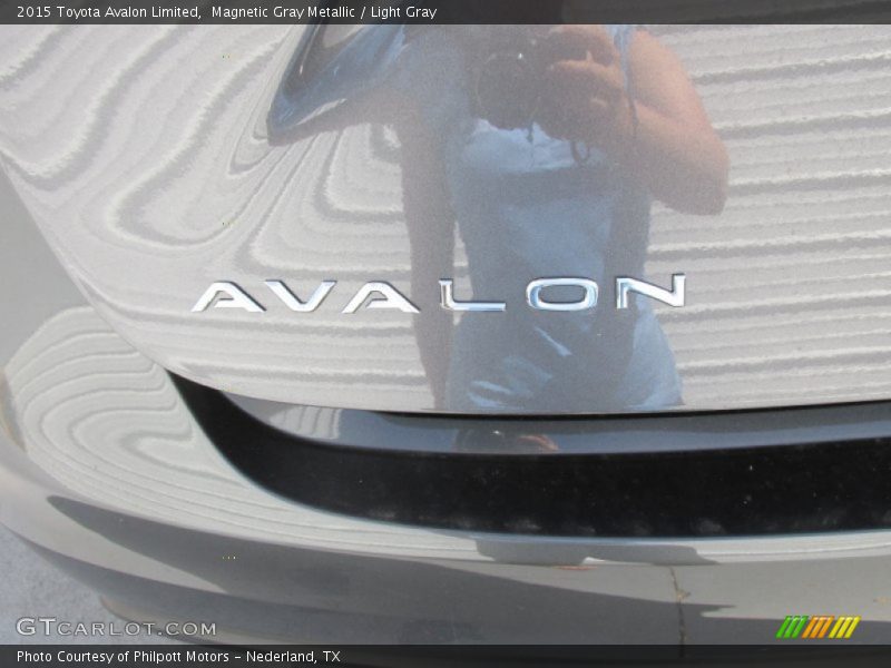 Magnetic Gray Metallic / Light Gray 2015 Toyota Avalon Limited