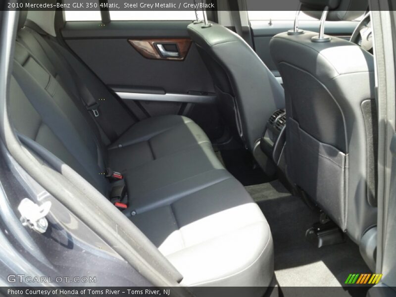 Steel Grey Metallic / Grey/Black 2010 Mercedes-Benz GLK 350 4Matic