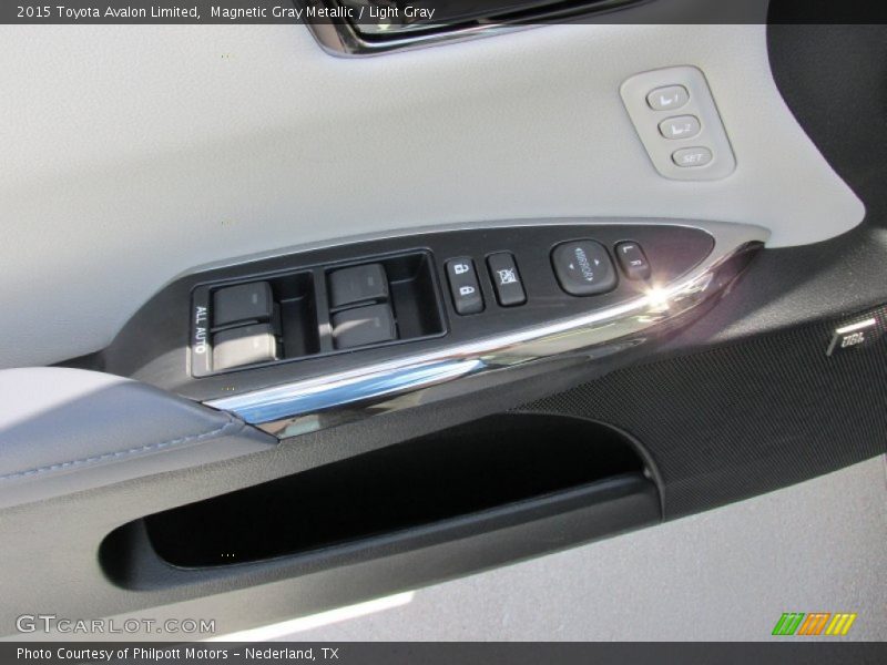 Magnetic Gray Metallic / Light Gray 2015 Toyota Avalon Limited