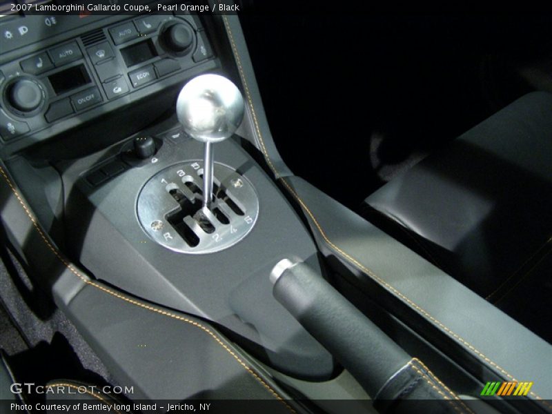 Pearl Orange / Black 2007 Lamborghini Gallardo Coupe
