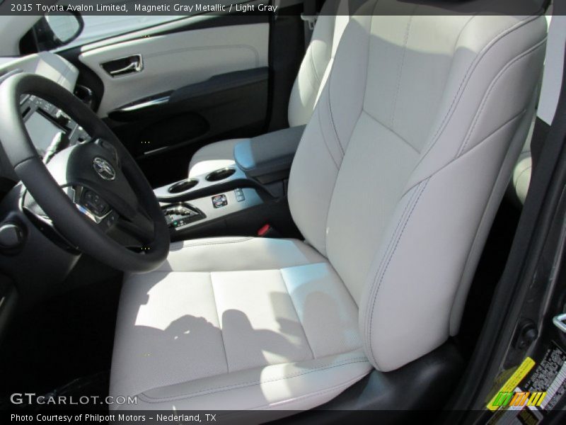Magnetic Gray Metallic / Light Gray 2015 Toyota Avalon Limited