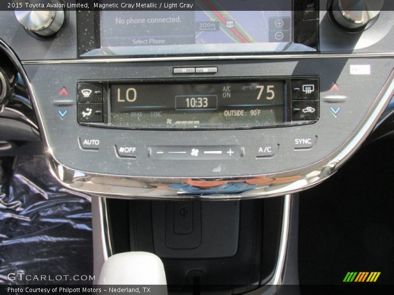 Magnetic Gray Metallic / Light Gray 2015 Toyota Avalon Limited