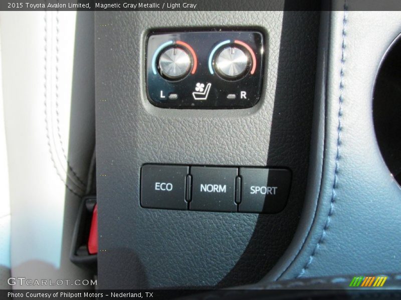 Magnetic Gray Metallic / Light Gray 2015 Toyota Avalon Limited