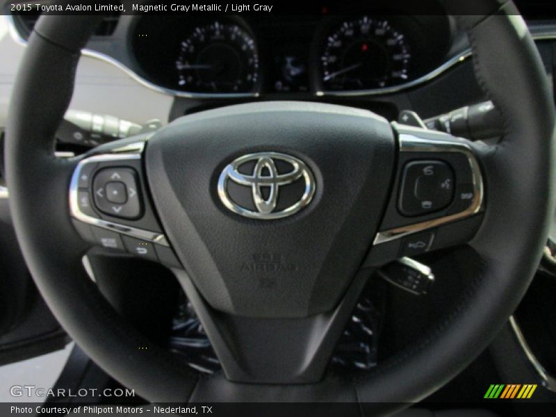 Magnetic Gray Metallic / Light Gray 2015 Toyota Avalon Limited