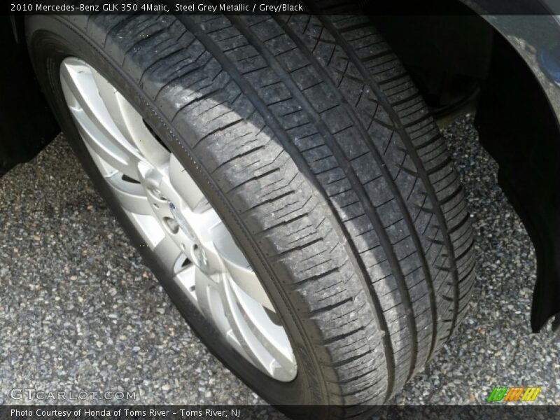 Steel Grey Metallic / Grey/Black 2010 Mercedes-Benz GLK 350 4Matic