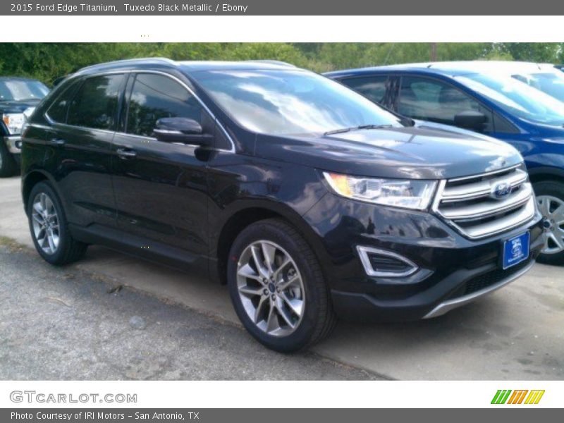 Tuxedo Black Metallic / Ebony 2015 Ford Edge Titanium