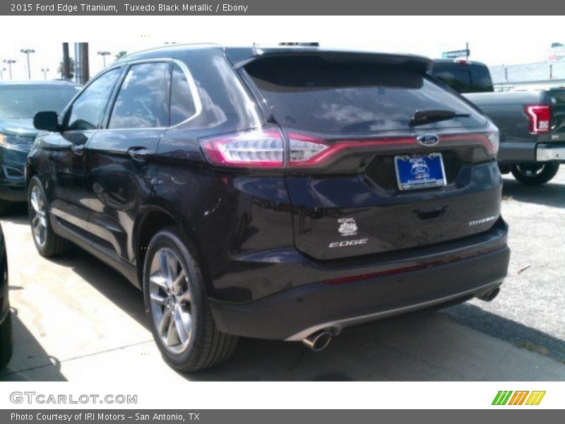Tuxedo Black Metallic / Ebony 2015 Ford Edge Titanium