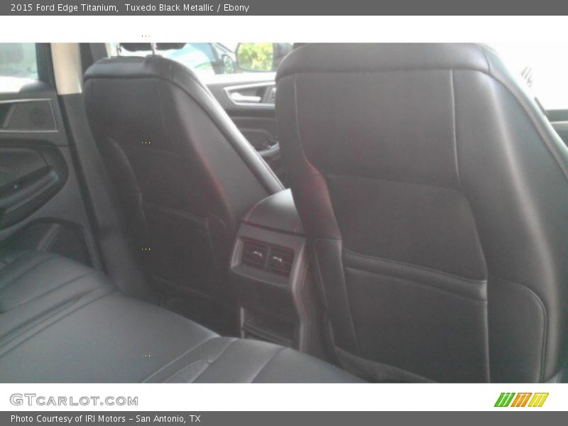 Tuxedo Black Metallic / Ebony 2015 Ford Edge Titanium