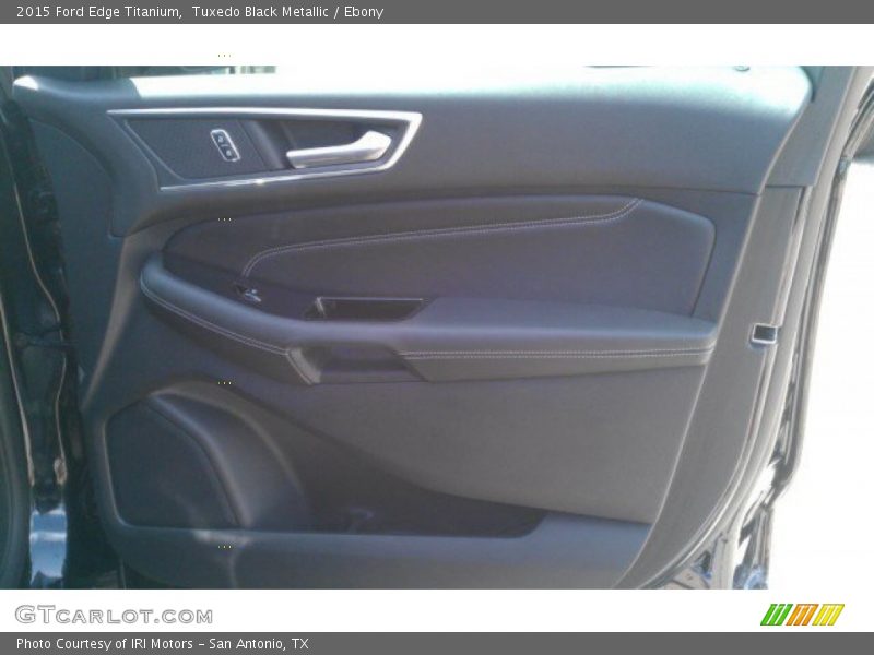 Tuxedo Black Metallic / Ebony 2015 Ford Edge Titanium