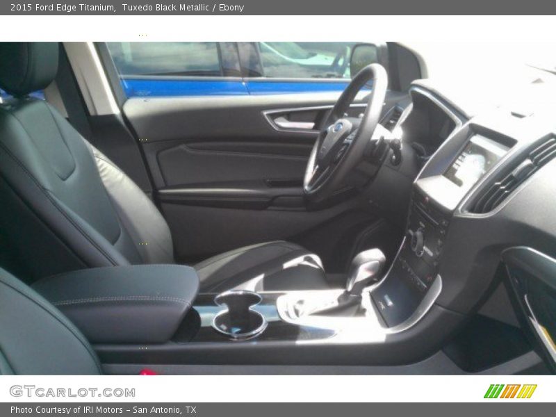 Tuxedo Black Metallic / Ebony 2015 Ford Edge Titanium
