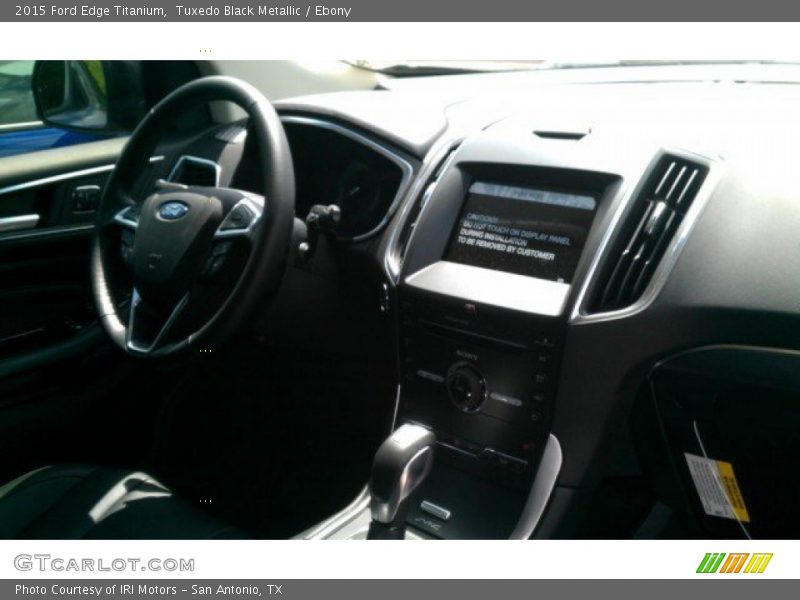 Tuxedo Black Metallic / Ebony 2015 Ford Edge Titanium