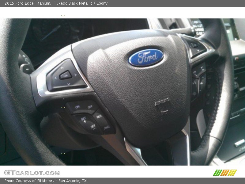 Tuxedo Black Metallic / Ebony 2015 Ford Edge Titanium