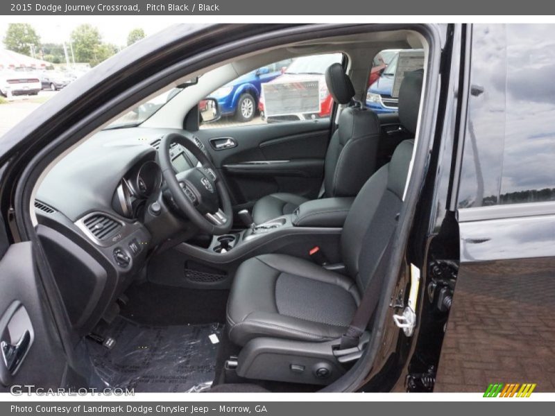 Pitch Black / Black 2015 Dodge Journey Crossroad