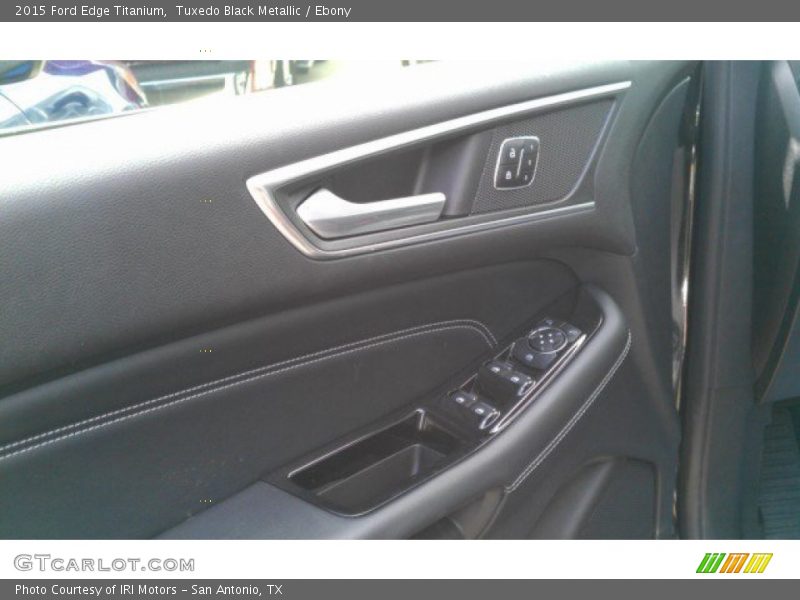 Tuxedo Black Metallic / Ebony 2015 Ford Edge Titanium