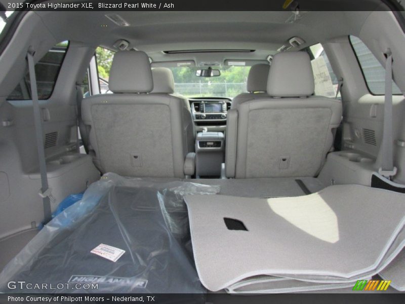 Blizzard Pearl White / Ash 2015 Toyota Highlander XLE