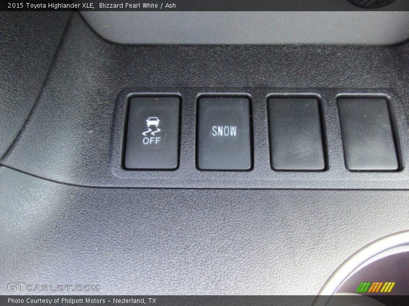 Blizzard Pearl White / Ash 2015 Toyota Highlander XLE