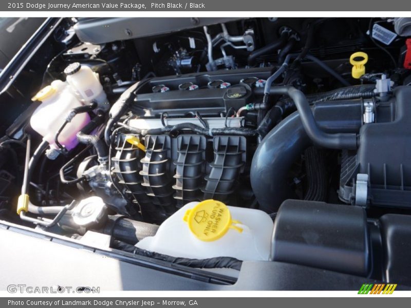Pitch Black / Black 2015 Dodge Journey American Value Package