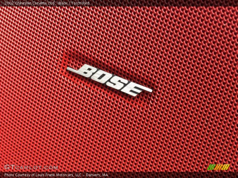 Black / Torch Red 2002 Chevrolet Corvette Z06