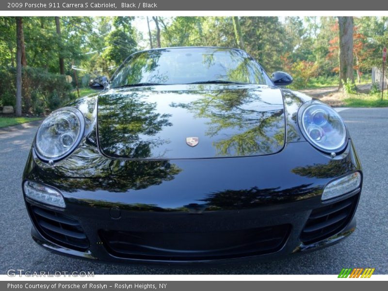 Black / Black 2009 Porsche 911 Carrera S Cabriolet