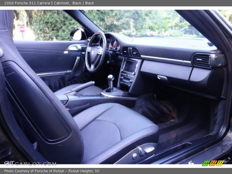 Black / Black 2009 Porsche 911 Carrera S Cabriolet