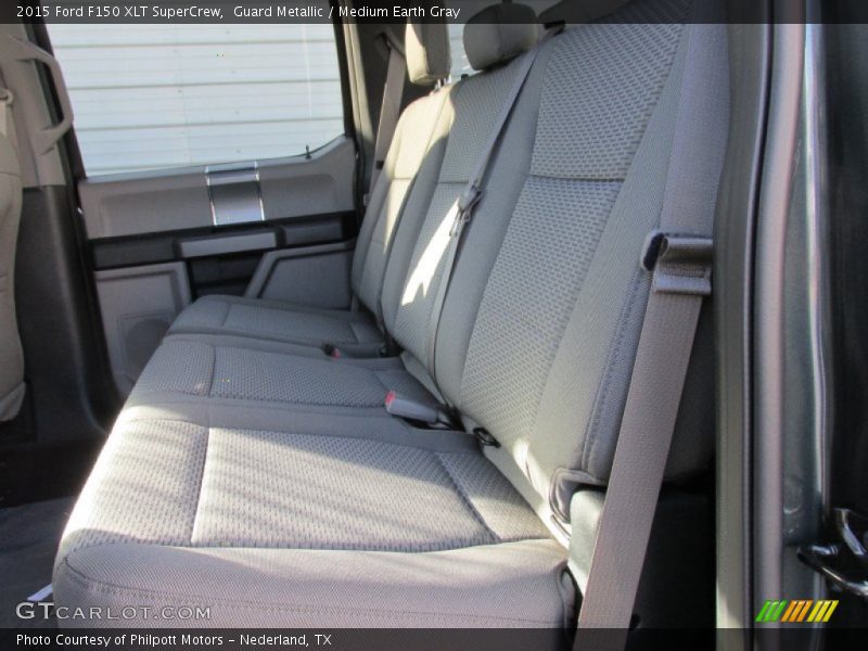 Guard Metallic / Medium Earth Gray 2015 Ford F150 XLT SuperCrew
