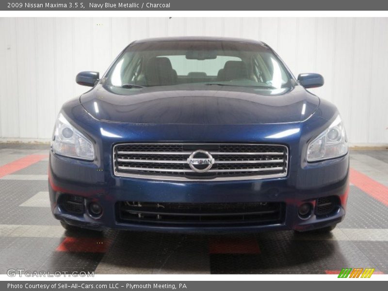 Navy Blue Metallic / Charcoal 2009 Nissan Maxima 3.5 S