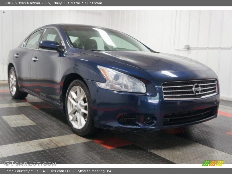 Navy Blue Metallic / Charcoal 2009 Nissan Maxima 3.5 S