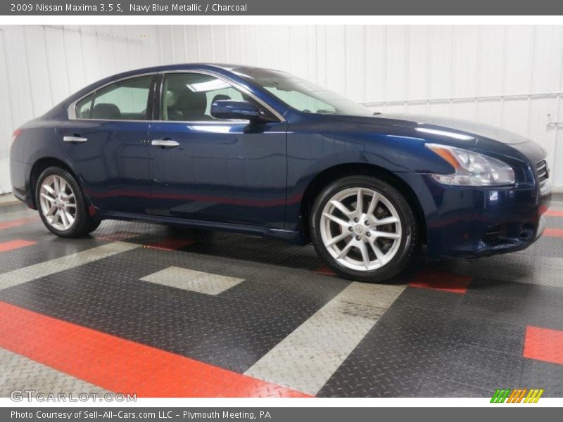 Navy Blue Metallic / Charcoal 2009 Nissan Maxima 3.5 S