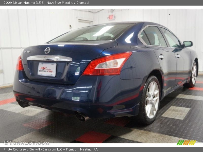 Navy Blue Metallic / Charcoal 2009 Nissan Maxima 3.5 S