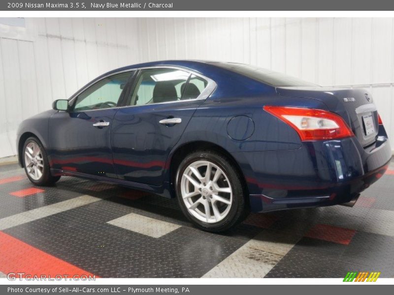 Navy Blue Metallic / Charcoal 2009 Nissan Maxima 3.5 S