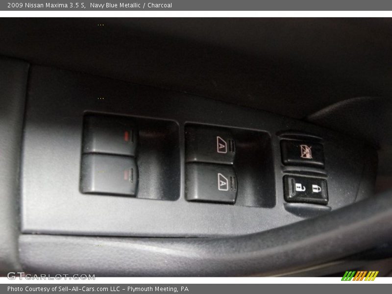Navy Blue Metallic / Charcoal 2009 Nissan Maxima 3.5 S