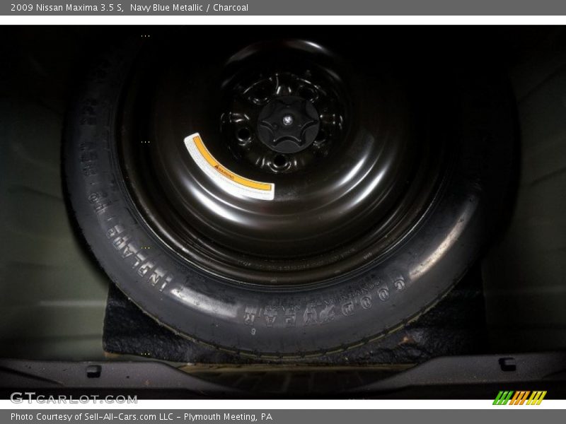 Navy Blue Metallic / Charcoal 2009 Nissan Maxima 3.5 S