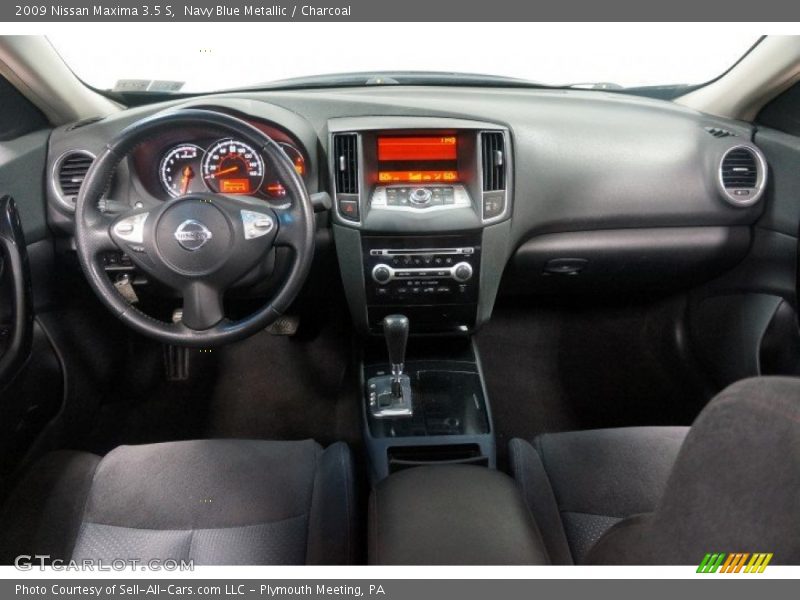 Navy Blue Metallic / Charcoal 2009 Nissan Maxima 3.5 S