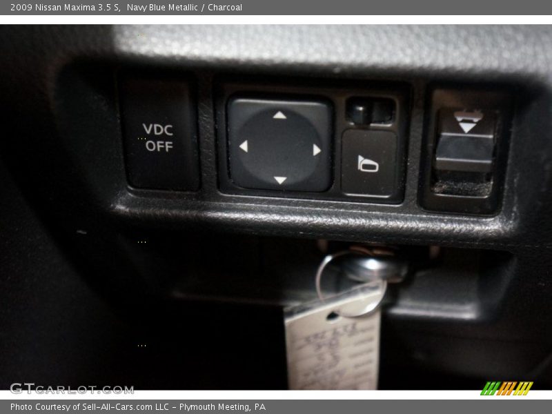 Navy Blue Metallic / Charcoal 2009 Nissan Maxima 3.5 S